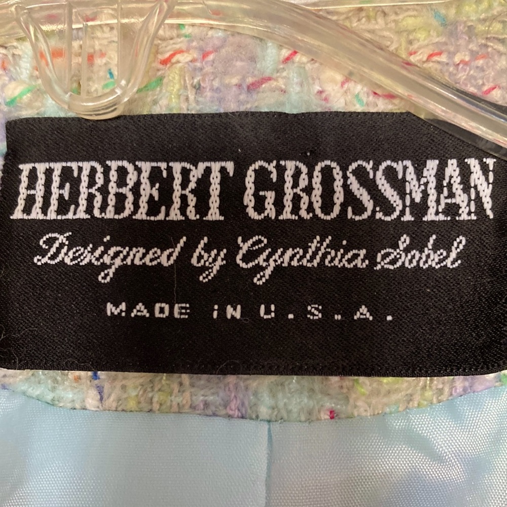 Herman Grossman pastel blazer